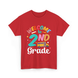 Welcome to 2nd Grade School T-Shirt - Red