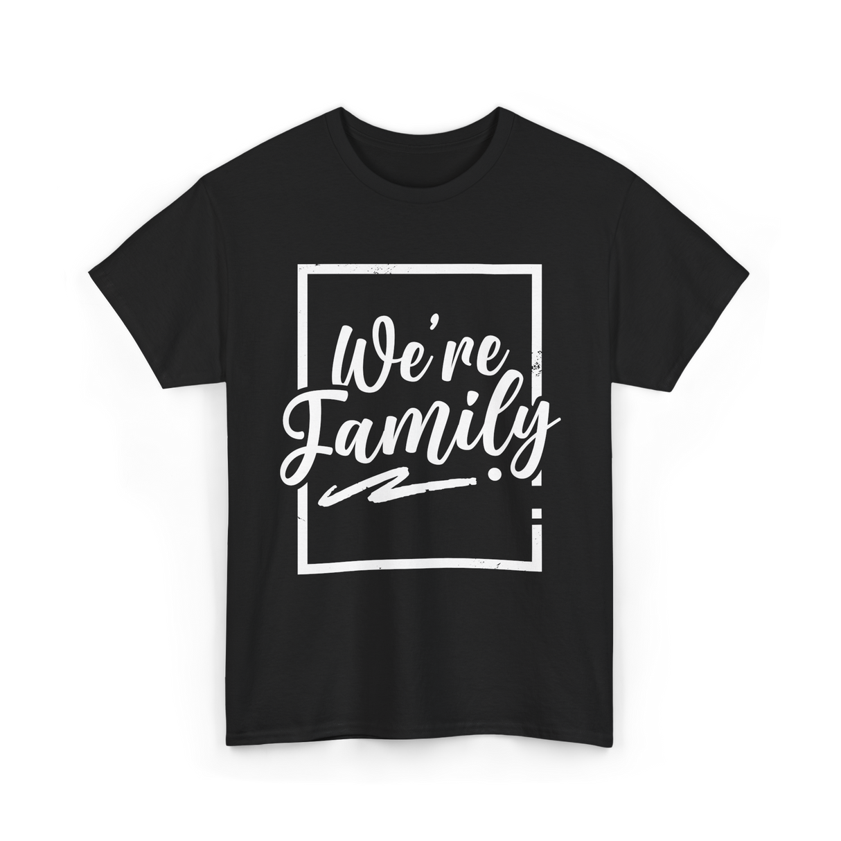 We're Family Family Reunion T-Shirt - Black