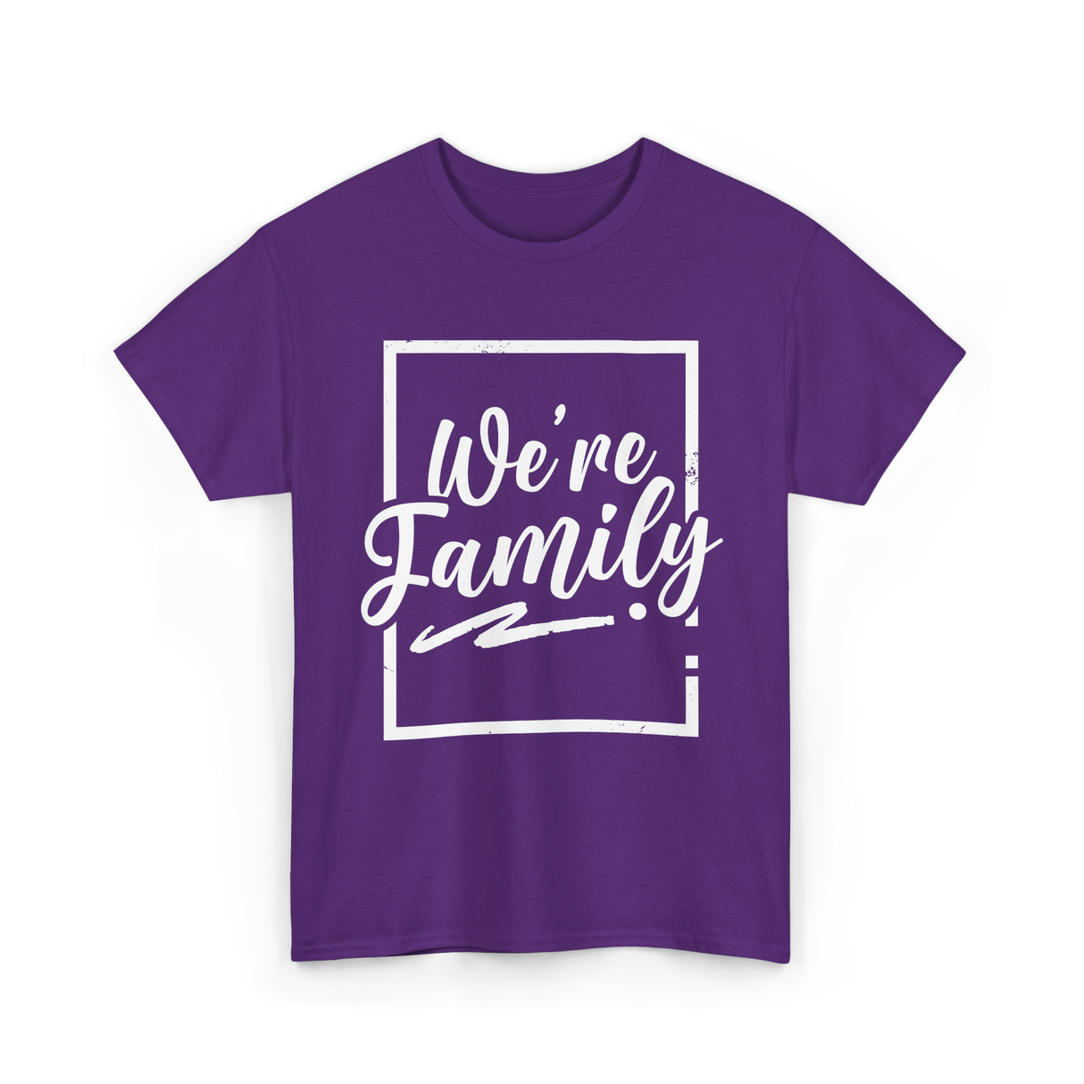 We're Family Family Reunion T-Shirt - Purple