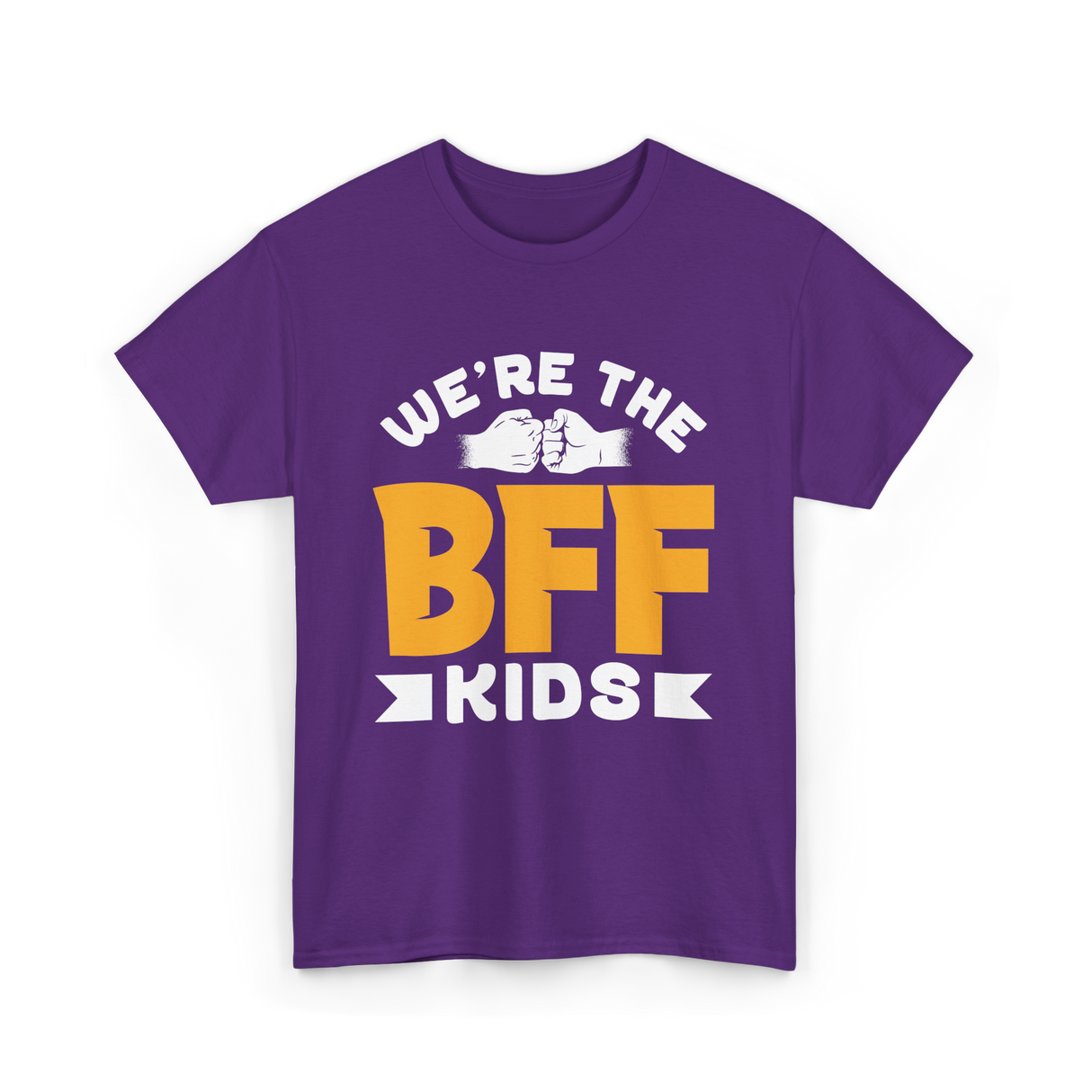 We're The BFF Kids Friendship T-Shirt - Purple