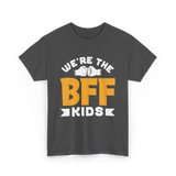 We're The BFF Kids Friendship T-Shirt - Dark Heather