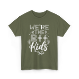 We're The BFF Kids Friendship T-Shirt - Military Green