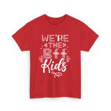 We're The BFF Kids Friendship T-Shirt - Red