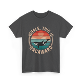 Whale This Is Orcaward Orca T-Shirt - Dark Heather