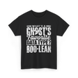 What's A Ghost's Favorite Boo-lean T-Shirt - Black