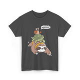 Wheeeee Sloth Tortise Snail T-Shirt - Dark Heather