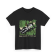 Where My Plants Are Gardening T-Shirt - Black