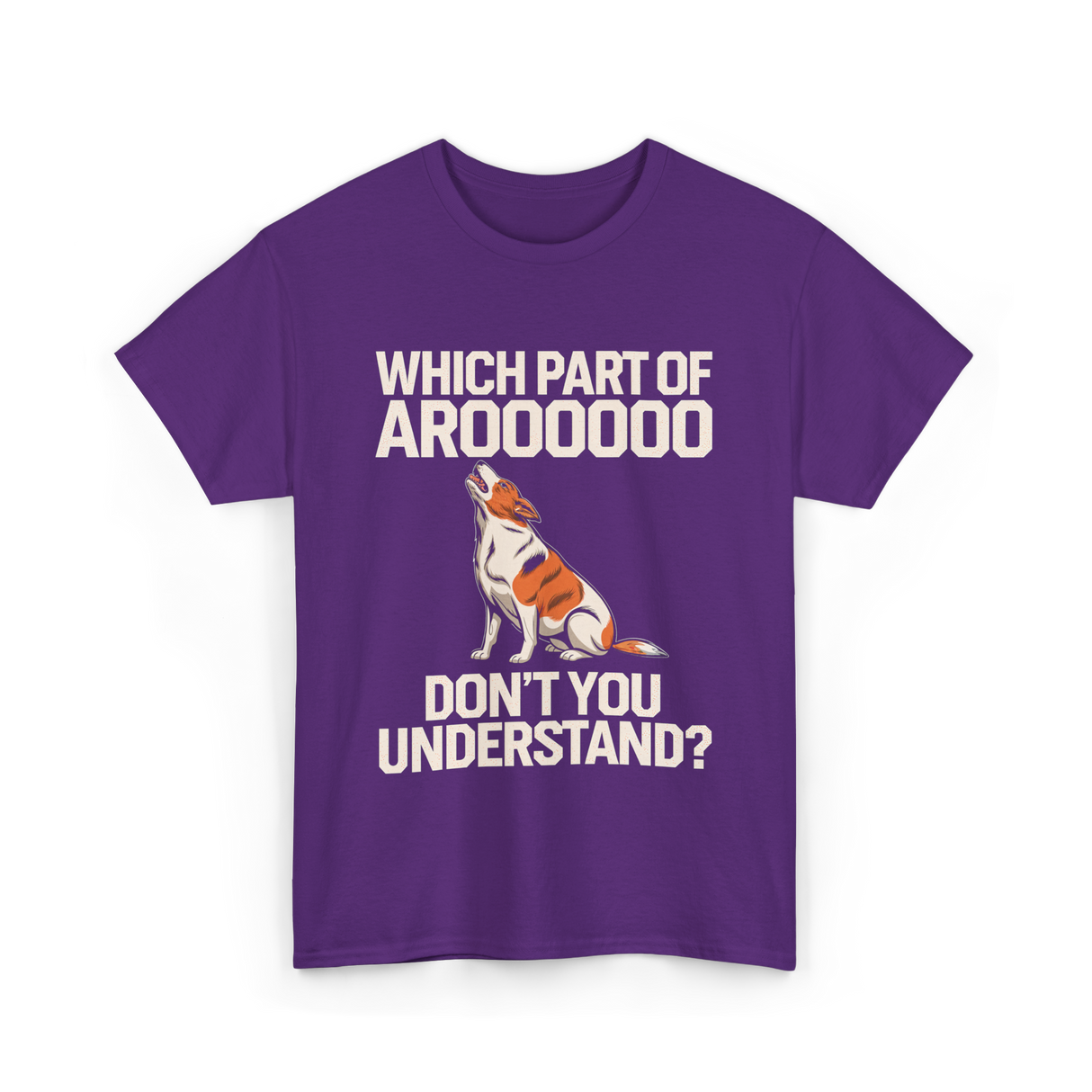 Which Part Of Aroooooo Dog Lovers T-Shirt - Purple