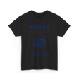 Whisky Comes Out Whisky T-Shirt - Black