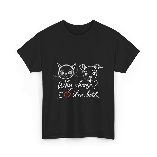 Why Choose I Love Pets T-Shirt - Black