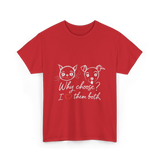 Why Choose I Love Pets T-Shirt - Red