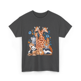 Wildlife Animals Safari T-Shirt - Dark Heather