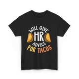 Will Give Tacos T-Shirt - Black