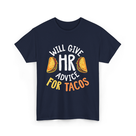 Will Give Tacos T-Shirt - Navy