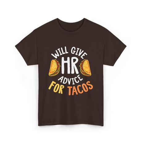 Will Give Tacos T-Shirt - Dark Chocolate