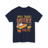 Will Trade Brother Pie T-Shirt - Navy