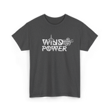 Wind Power Energy Renewables T-Shirt - Dark Heather