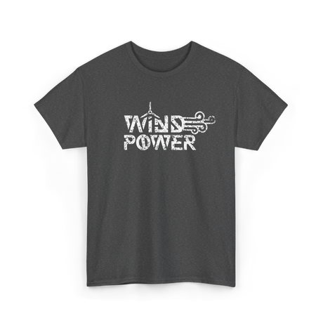 Wind Power Energy Renewables T-Shirt - Dark Heather