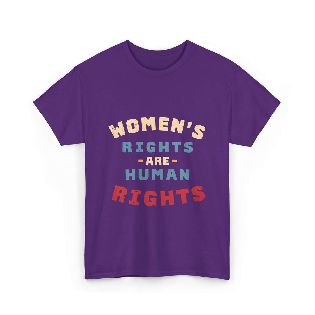 Womens Rights Human Rights Equality T-Shirt - Purple