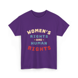 Womens Rights Human Rights Equality T-Shirt - Purple