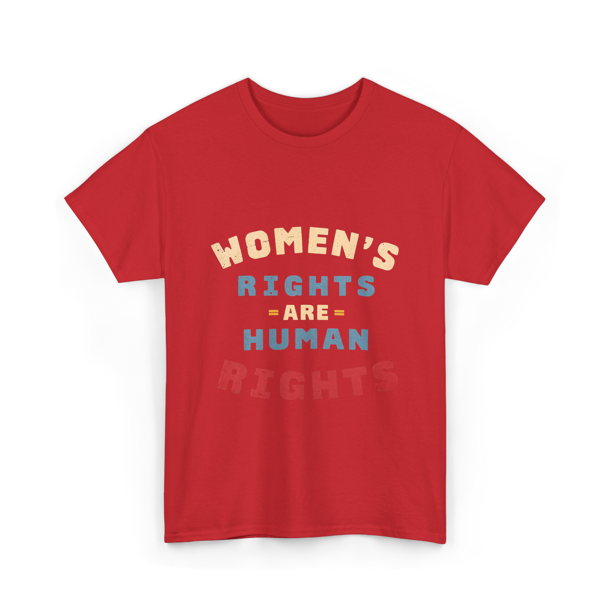 Womens Rights Human Rights Equality T-Shirt - Red