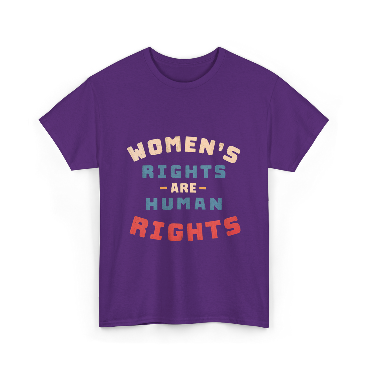 Womens Rights Human Rights Equality T-Shirt - Purple