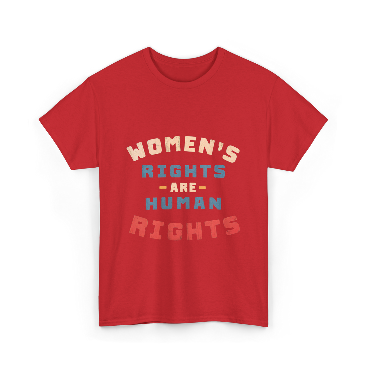 Womens Rights Human Rights Equality T-Shirt - Red