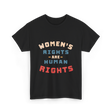 Womens Rights Human Rights Equality T-Shirt - Black