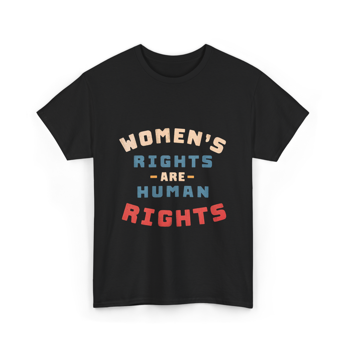 Womens Rights Human Rights Equality T-Shirt - Black