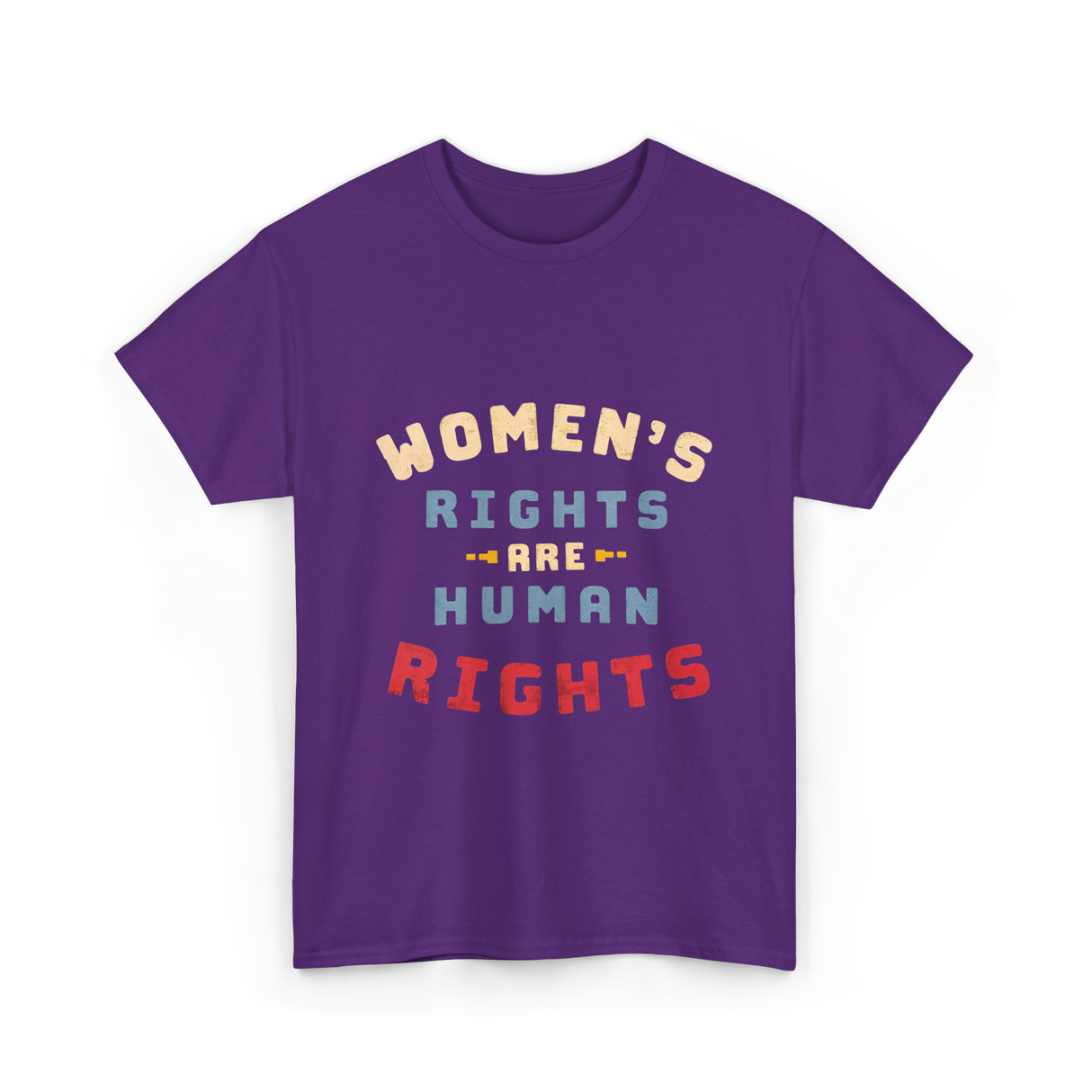 Women's Rights Human Rights Feminism T-Shirt - Purple