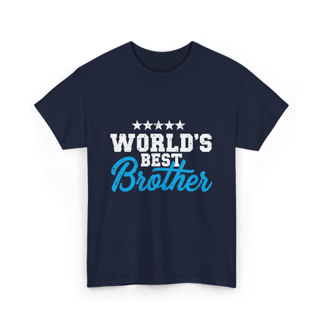 World's Best Brother T-Shirt - Navy