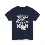 World's Best Garbage Man Disposal T-Shirt - Navy