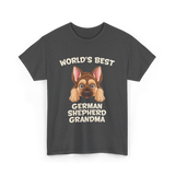 World's Best German Shepherd Grandma T-Shirt - Dark Heather