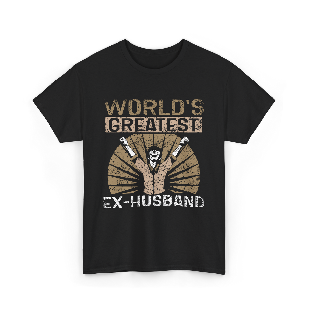 World's Greatest Ex-Husband Divorce T-Shirt - Black