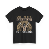 World's Greatest Ex-Husband Divorce T-Shirt - Black