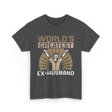 World's Greatest Ex-Husband Divorce T-Shirt - Dark Heather