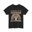 World's Greatest Ex-Husband Divorce T-Shirt - Black