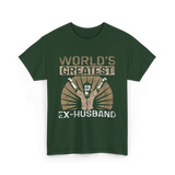 World's Greatest Ex-Husband Divorce T-Shirt - Forest Green