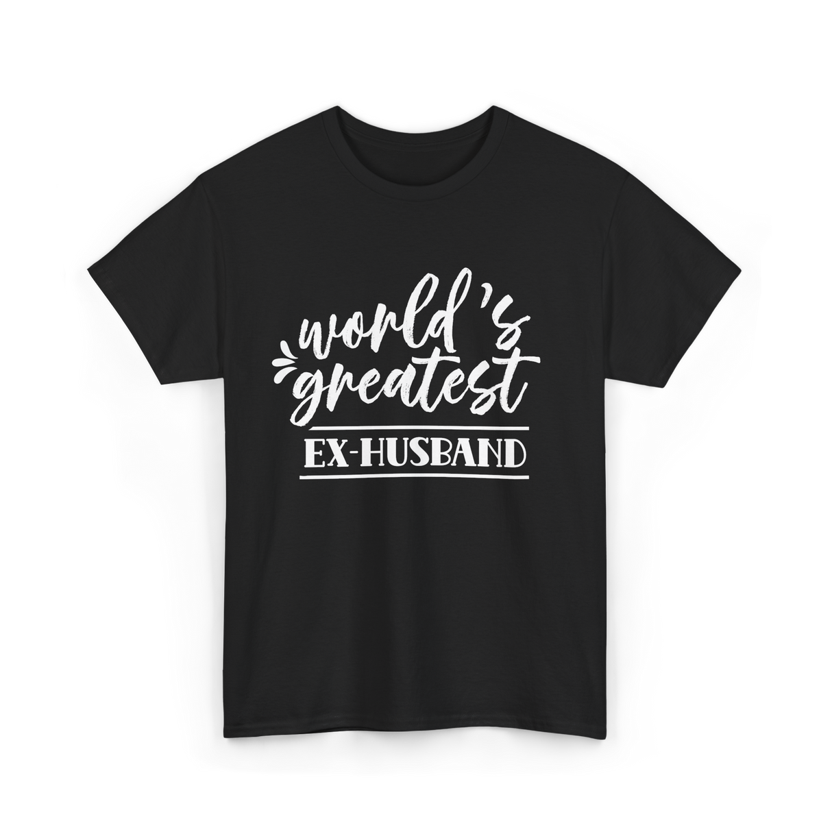 World's Greatest Ex-Husband T-Shirt - Black