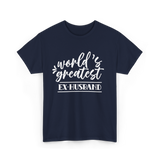 World's Greatest Ex-Husband T-Shirt - Navy