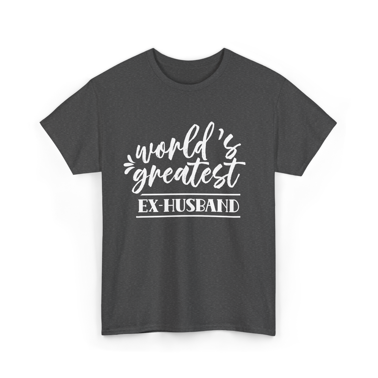 World's Greatest Ex-Husband T-Shirt - Dark Heather