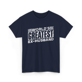 World's Greatest Ex-Husband T-Shirt - Navy