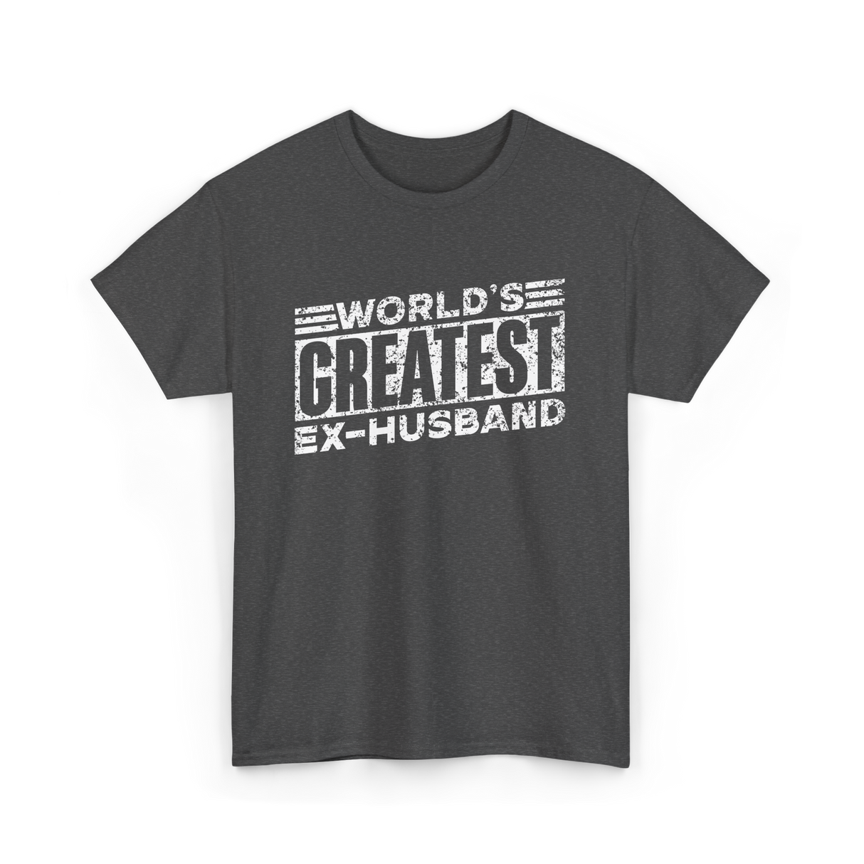 World's Greatest Ex-Husband T-Shirt - Dark Heather