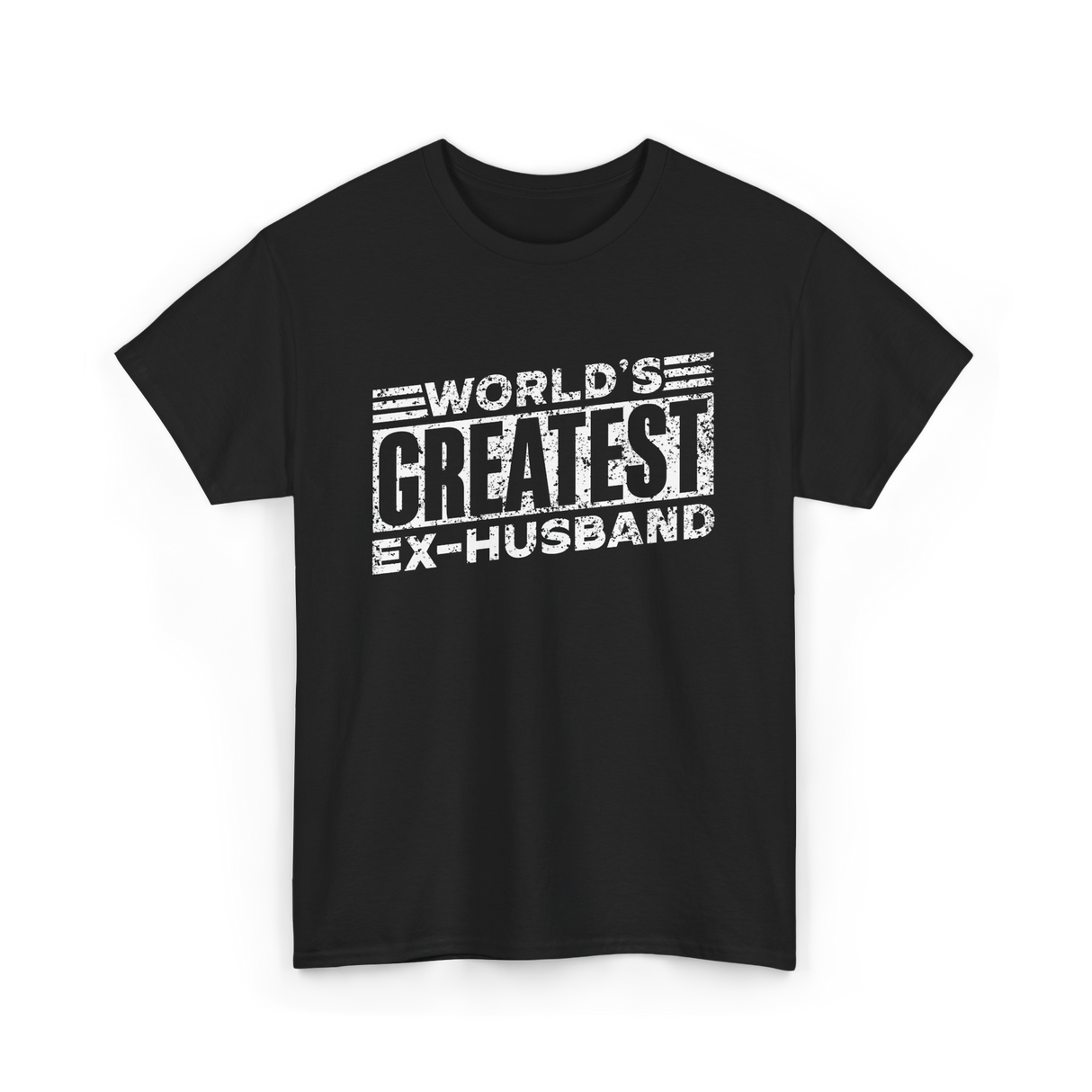 World's Greatest Ex-Husband T-Shirt - Black