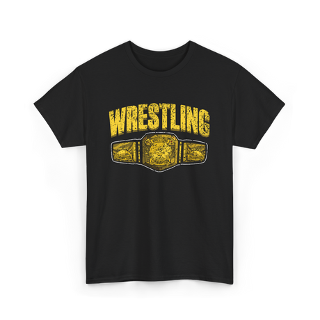 Wrestling Champion Wrestling T-Shirt - Black