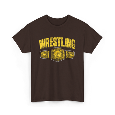 Wrestling Champion Wrestling T-Shirt - Dark Chocolate