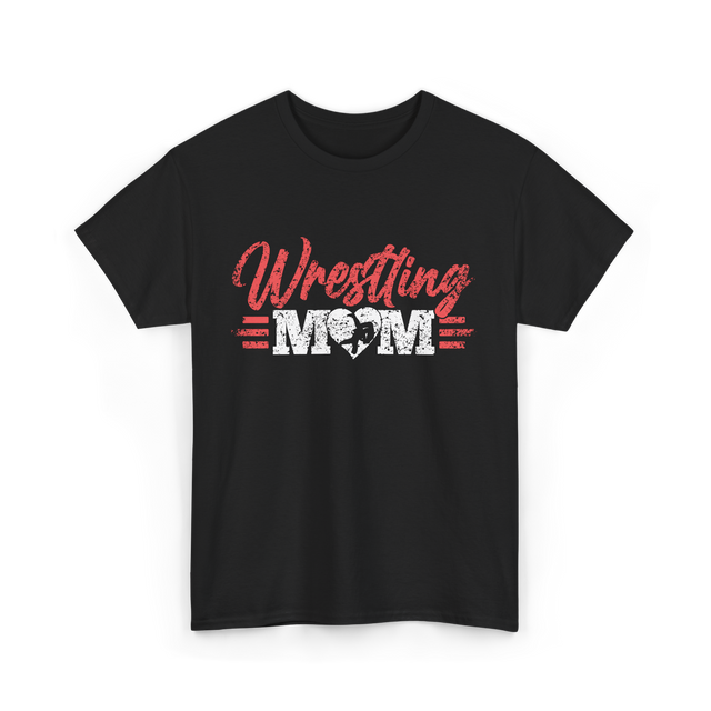 Wrestling Mom Martial Arts T-Shirt - Black