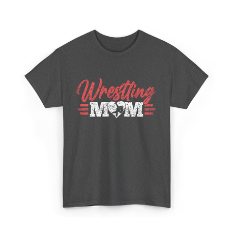 Wrestling Mom Martial Arts T-Shirt - Dark Heather