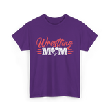 Wrestling Mom Martial Arts T-Shirt - Purple