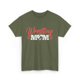 Wrestling Mom Martial Arts T-Shirt - Military Green